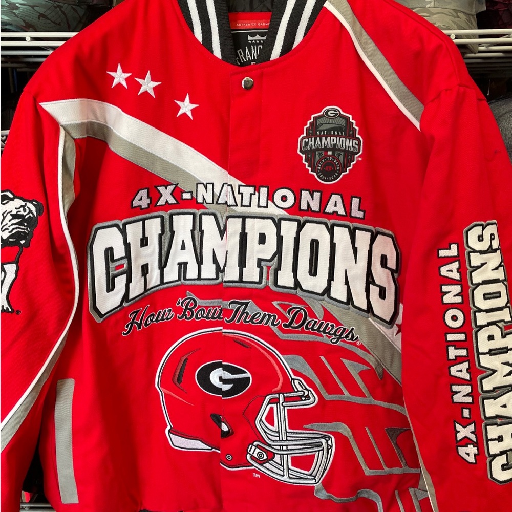 Bull Dawgs Championship Varsity Jacket